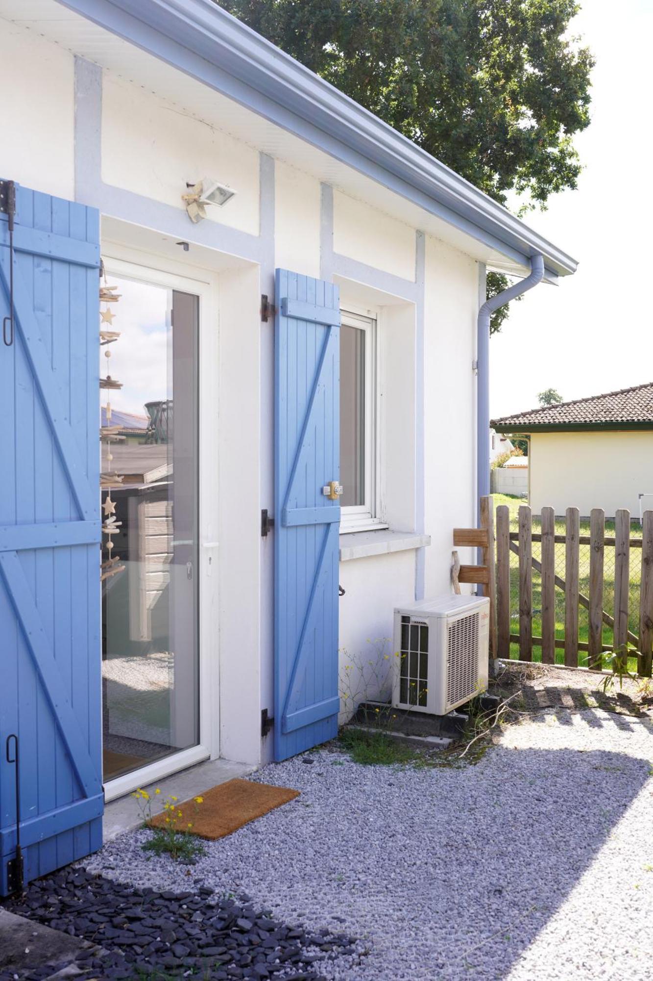 Apartamento Le Cocon Bleu Parentis-en-Born Exterior foto